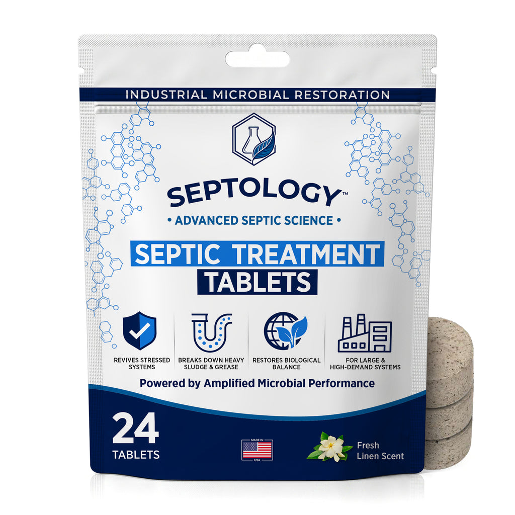 Septology Industrial Strength Septic Restoration & Treatment Tablets - 24 Tablets